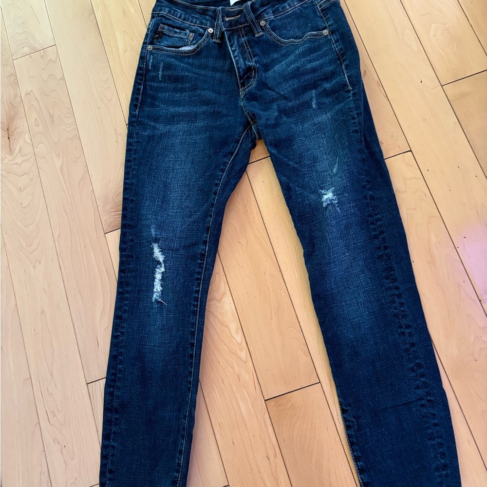 KanCan Women's Dark Blue Skinny Jeans